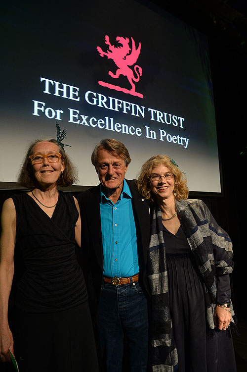 Scott Griffin presents the 2014 Griffin Poetry Prize winners: Brenda Hillman (International) and Anne Carson (Canadian).